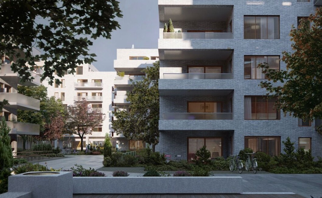 GRØNT: Gregers Kvartal får rundt 300 leiligheter. Ill.: Dyrvik Arkitekter GRØNT: Gregers Kvartal får rundt 300 leiligheter. Ill.: Dyrvik Arkitekter
