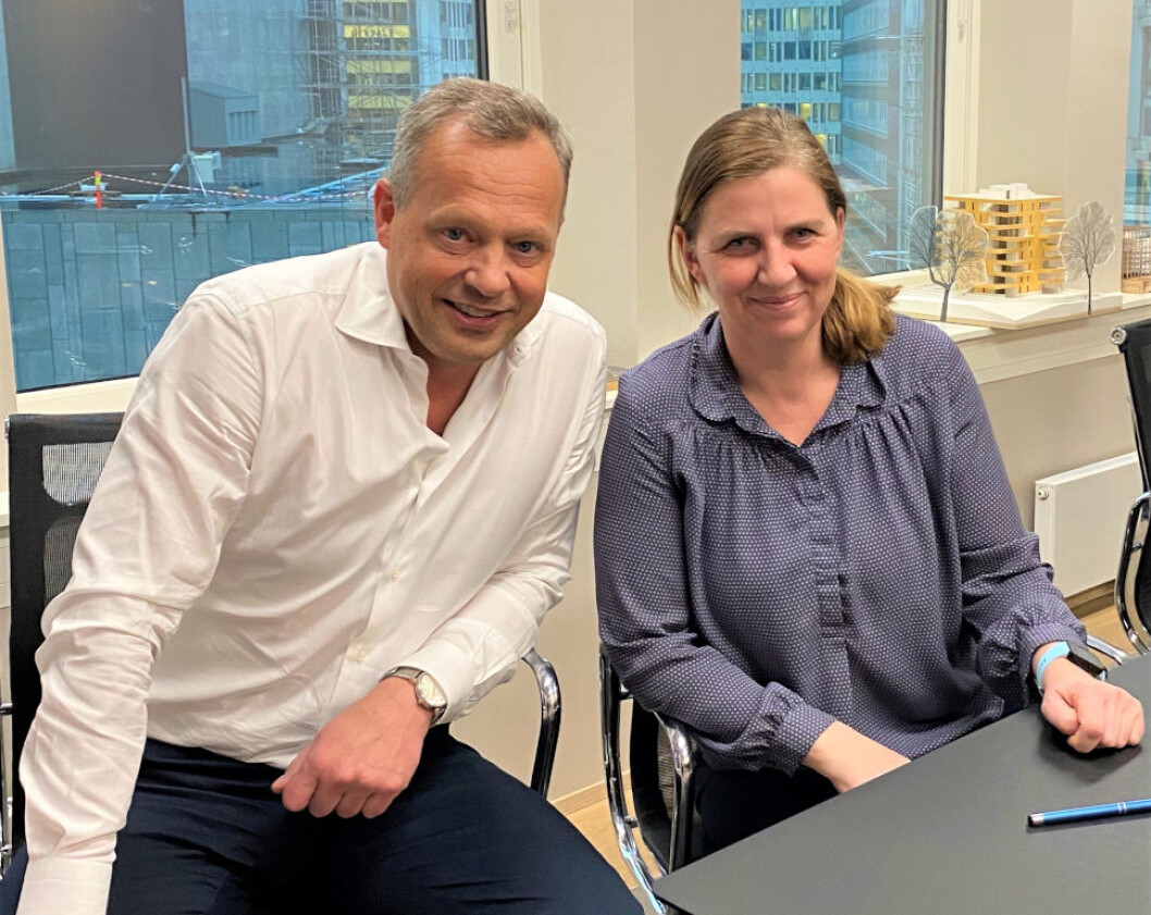 STYRKER: Stig L. Bech har fått inn Tine Aagesen som reguleringsrådgiver i Solon Eiendom. STYRKER: Stig L. Bech har fått inn Tine Aagesen som reguleringsrådgiver i Solon Eiendom.