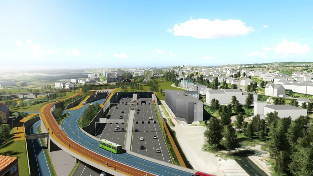 VIKTIG: OBOS-sjefen mener det er viktig for hele regionen at den nye motorveien bygges. Ill.: Statens Vegvesen VIKTIG: OBOS-sjefen mener det er viktig for hele regionen at den nye motorveien bygges. Ill.: Statens Vegvesen