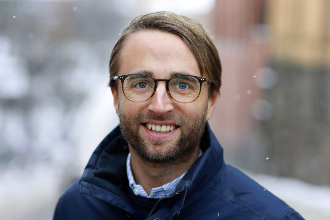 GÅR TIL VATNE: Marius Flood. GÅR TIL VATNE: Marius Flood.