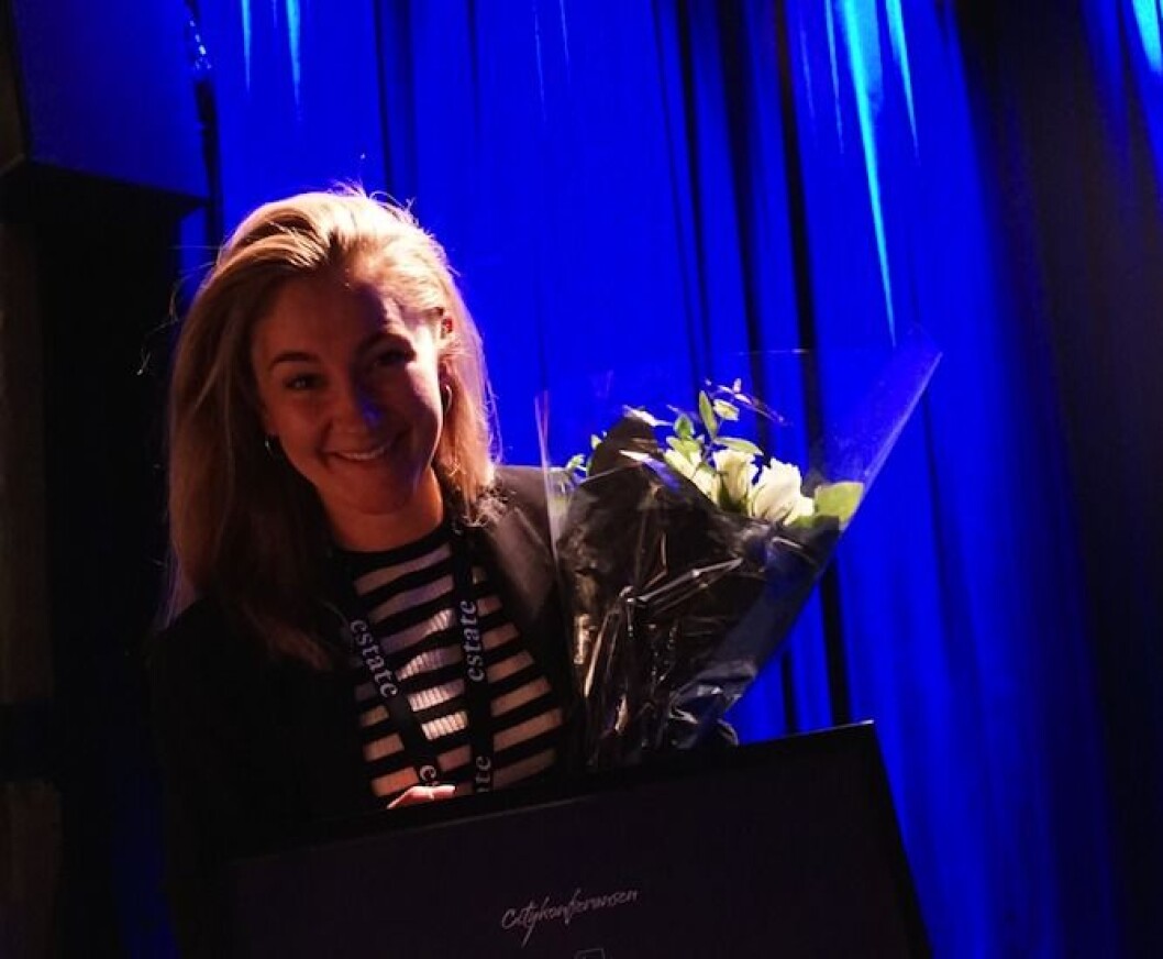 VINNER: Kaja Skovborg-Hansen. VINNER: Kaja Skovborg-Hansen.