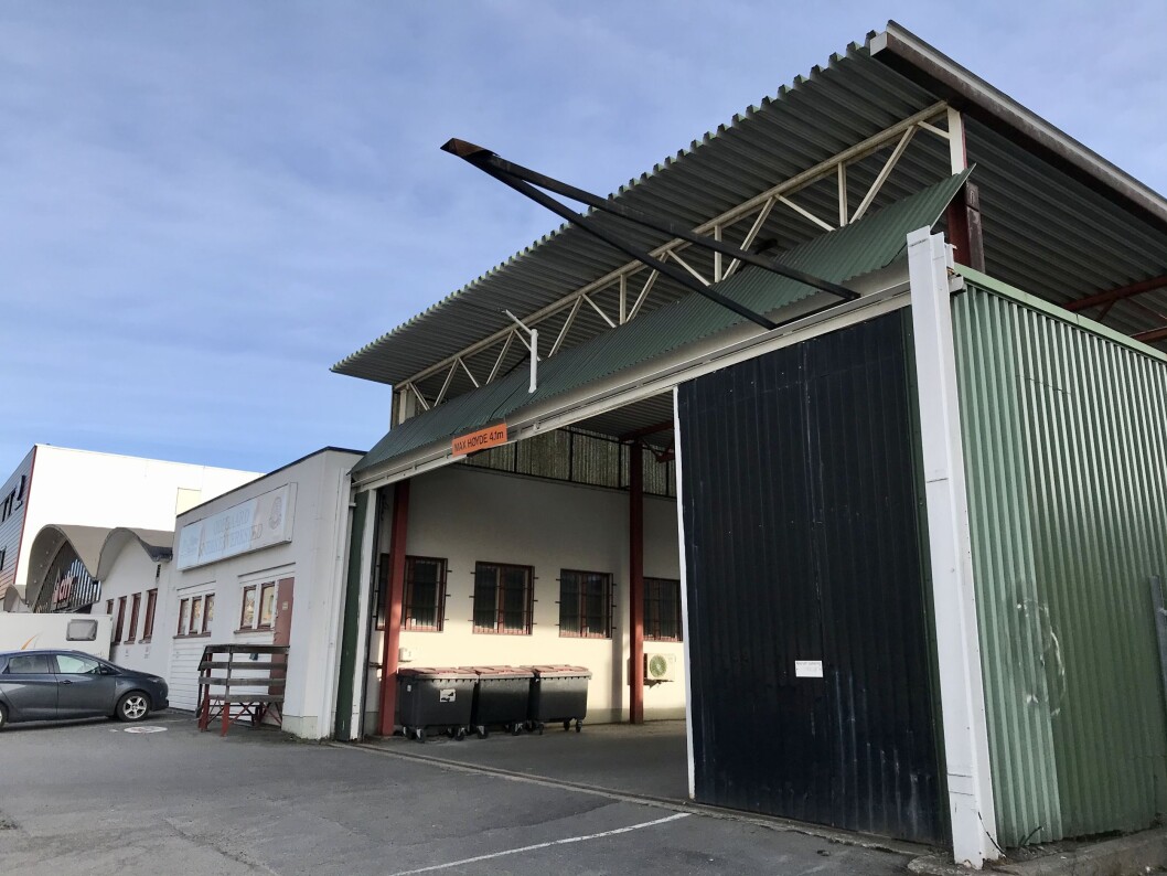 BYTTET NAVN: Konkursselskapet Hytter og Vedlikehold AS, som har forretningsadresse i dette bygget i Grenseveien i Oslo, hadde opprinnelig navnet Olsen Shipping AS. BYTTET NAVN: Konkursselskapet Hytter og Vedlikehold AS, som har forretningsadresse i dette bygget i Grenseveien i Oslo, hadde opprinnelig navnet Olsen Shipping AS.