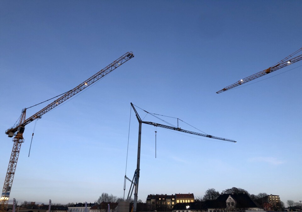 DELT: Eiendomsbransjen er delt i synet på klimatiltak. Ill.: Glen Widing