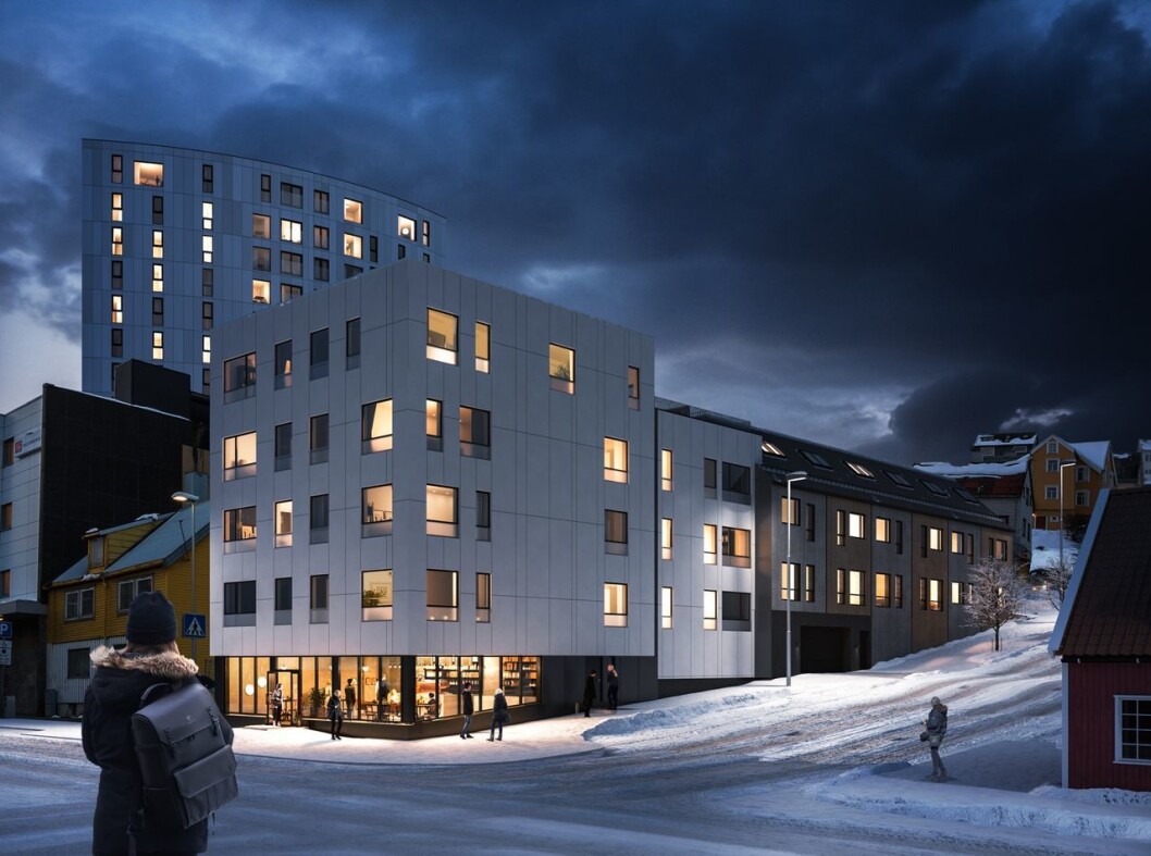 SENTRUM: Thon skal bygge flere leiligheter i byen. Ill.: 3D Estate/Thon Eiendom SENTRUM: Thon skal bygge flere leiligheter i byen. Ill.: 3D Estate/Thon Eiendom