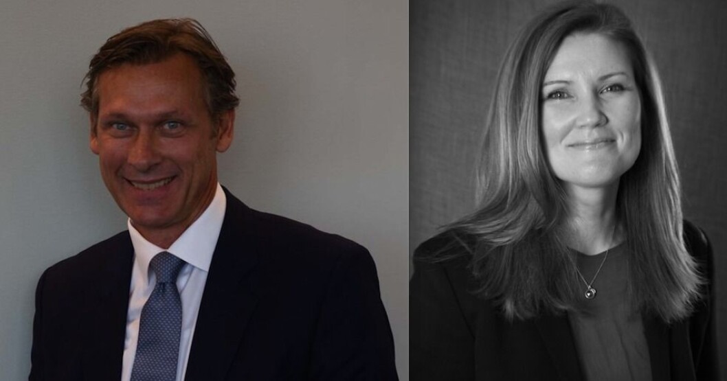 TIL OSLO AIRPORT CITY: Jon Tallberg og Elianne Meland. TIL OSLO AIRPORT CITY: Jon Tallberg og Elianne Meland.