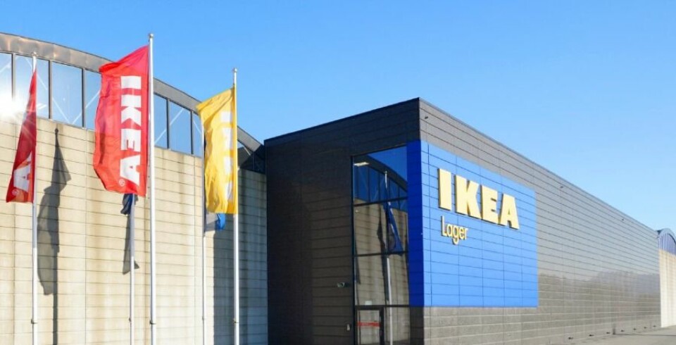 SOLGT: Eiendommen brukes som hentelager for IKEAs varehus.