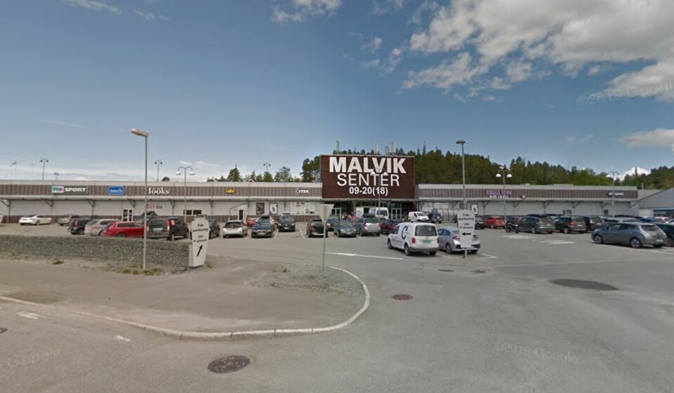 TUNGT: Malvik Senter har slitt med høy ledighet, noe Norli Libris mener kostet dem dyrt. Foto: Google Street View.