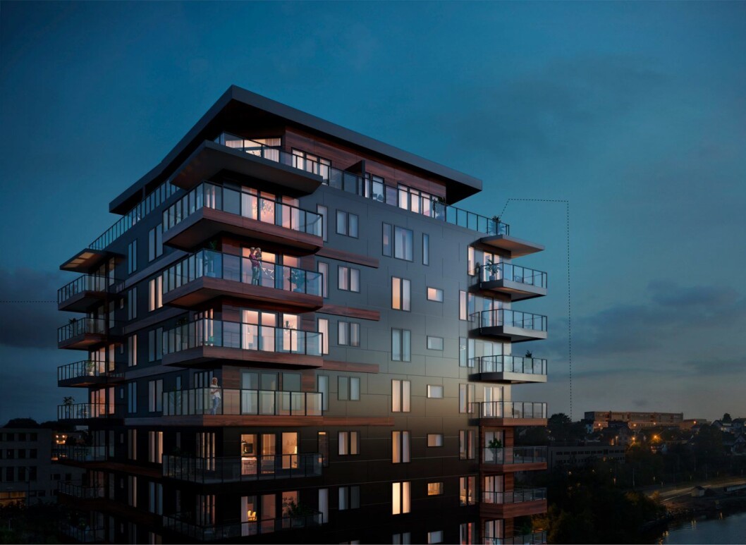 REKORD: Toppetasjen gikk for 40 mill, det er rekord i Stavanger. REKORD: Toppetasjen gikk for 40 mill, det er rekord i Stavanger.