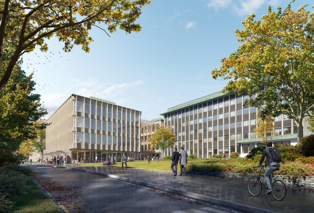 200 MILL: Nås skal administrasjonsbygget opp. Ill: Base Property 200 MILL: Nås skal administrasjonsbygget opp. Ill: Base Property