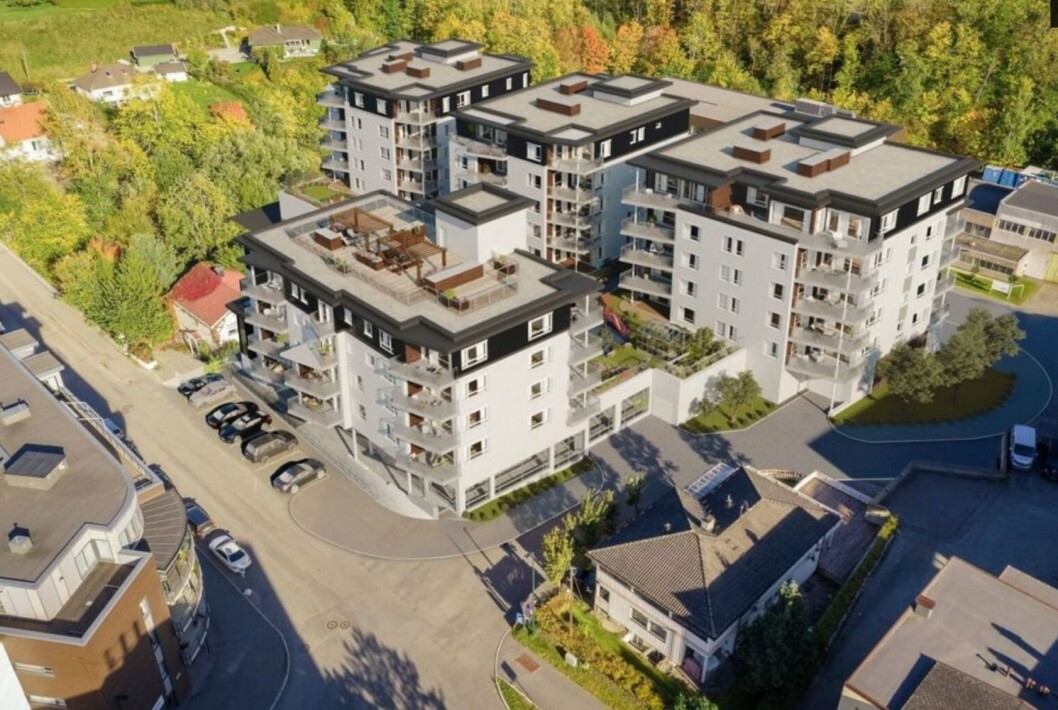SIKRING: NBBL Fulltegningsforsikring opplever økt interesse. Her boligprosjektet Elvebredden Park, som har sikret boligsalget. SIKRING: NBBL Fulltegningsforsikring opplever økt interesse. Her boligprosjektet Elvebredden Park, som har sikret boligsalget.
