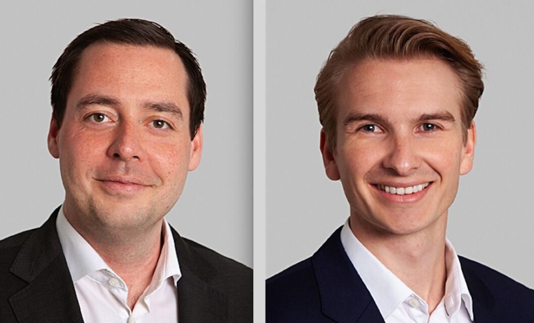 MYE MEDARBEIDERE: Christoffer Bakken og Herman Munthe-Kaas går til Newsec. MYE MEDARBEIDERE: Christoffer Bakken og Herman Munthe-Kaas går til Newsec.