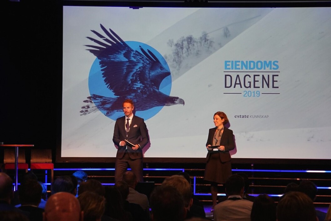 GÅR DIGITALT: Estate kunnskap satser på digitale konferanser. Her fra Eiendomsdagene i 2019. GÅR DIGITALT: Estate kunnskap satser på digitale konferanser. Her fra Eiendomsdagene i 2019.
