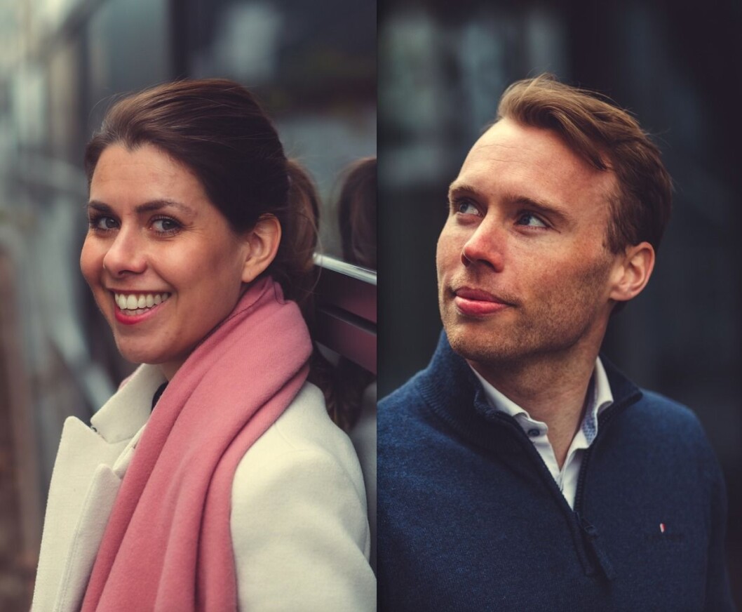 NYE I STOR-OSLO EIENDOM: Ingri Sæbø Dale og Anders Bjørnsen. NYE I STOR-OSLO EIENDOM: Ingri Sæbø Dale og Anders Bjørnsen.