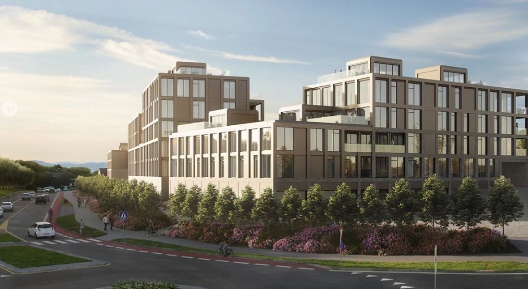 BOLIG: 350 mill skal det koste å bygge disse blokkene. BOLIG: 350 mill skal det koste å bygge disse blokkene.