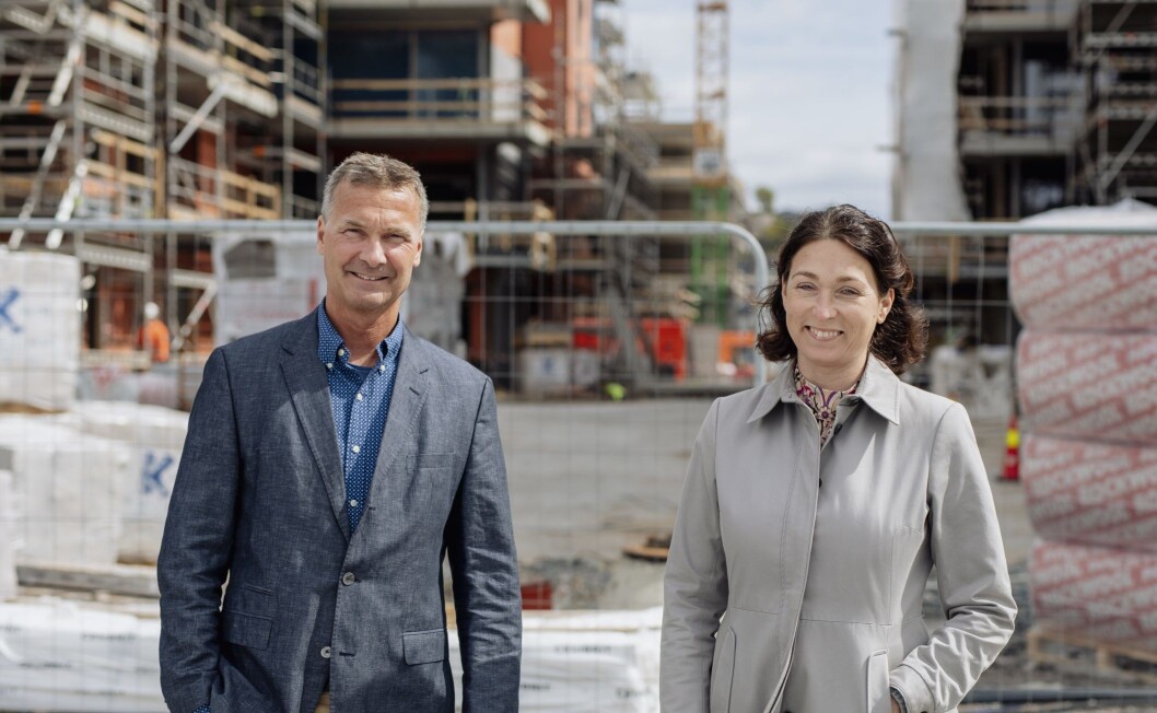 NY: Styreleder Sissel Leire i Kruse Smith har ansatt Jon Syrtveit som toppsjef. NY: Styreleder Sissel Leire i Kruse Smith har ansatt Jon Syrtveit som toppsjef.