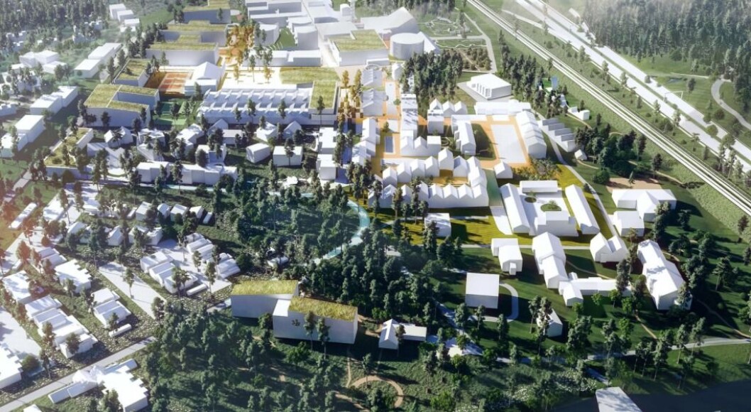 DESTINASJON: Arkitektkontoret A-LAB har store visjoner for den gamle militærleiren. DESTINASJON: Arkitektkontoret A-LAB har store visjoner for den gamle militærleiren.