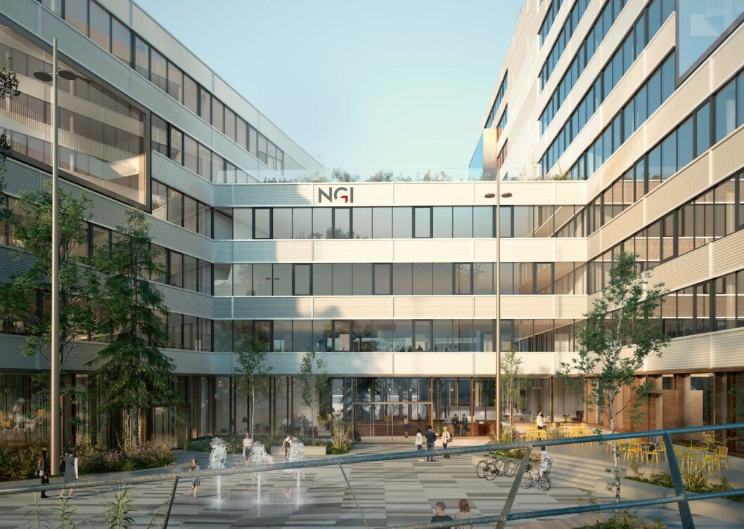 NYTT BYGG: Norges Geotekniske Institutt ønsker å rive eksisterende bebyggelse og oppføre et nytt bygg for flere arbeidsplasser. Ill: Ill: Schmidt Hammer Lassen / AART architects NYTT BYGG: Norges Geotekniske Institutt ønsker å rive eksisterende bebyggelse og oppføre et nytt bygg for flere arbeidsplasser. Ill: Ill: Schmidt Hammer Lassen / AART architects
