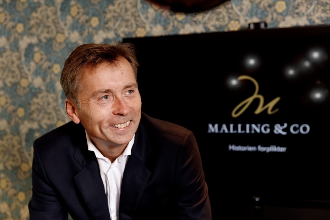 TROR PÅ TEKNOLOGISATSING: Adm. direktør Anders Berggren har stor tro på Mallings satsing på teknologi. TROR PÅ TEKNOLOGISATSING: Adm. direktør Anders Berggren har stor tro på Mallings satsing på teknologi.