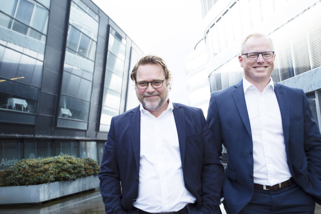 GOD START I TØFT MARKED: Newsecs Stavanger-duo Jarle Holmen og Kristian Ur er betingede optimister i et tøft lokalt marked. GOD START I TØFT MARKED: Newsecs Stavanger-duo Jarle Holmen og Kristian Ur er betingede optimister i et tøft lokalt marked.