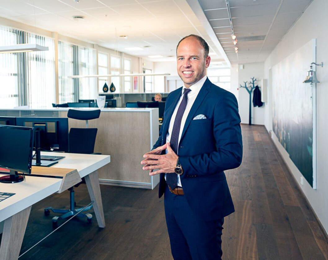 SATSER I OSLO: Emil Eriksrød, gründer og administrerende direktør i R8 Property. SATSER I OSLO: Emil Eriksrød, gründer og administrerende direktør i R8 Property.