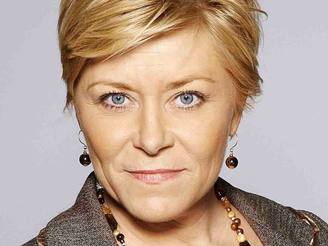BEKYMRET: Finansminister Siv Jensen. BEKYMRET: Finansminister Siv Jensen.