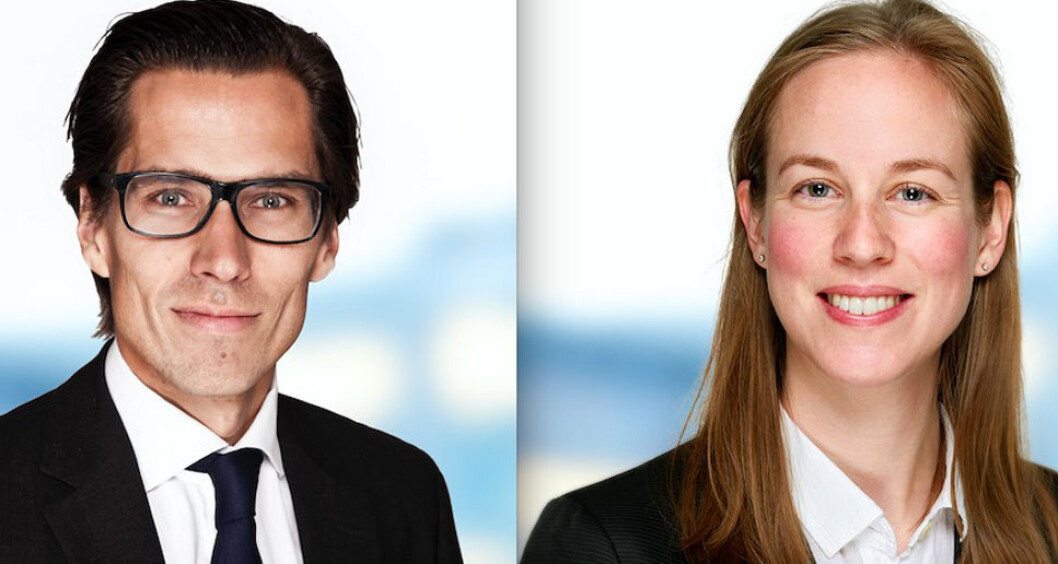KOMPLEKST: Christian O. Hartmann, advokat og partner i Steenstrup Stordrange, og Camilla Lous, advokat i Steenstrup Stordrange, utaler seg om kompleksiteten ved utbygginger av loftarealer for sameiet. KOMPLEKST: Christian O. Hartmann, advokat og partner i Steenstrup Stordrange, og Camilla Lous, advokat i Steenstrup Stordrange, utaler seg om kompleksiteten ved utbygginger av loftarealer for sameiet.