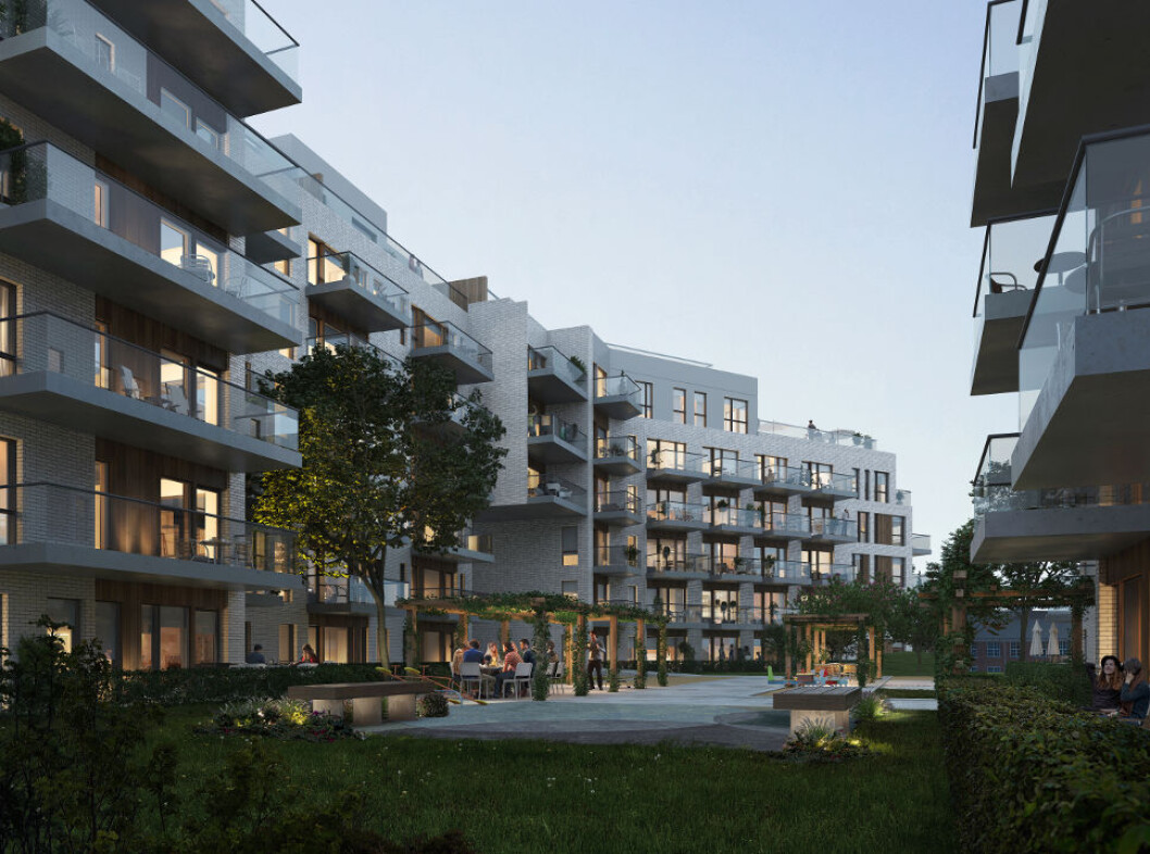 GODKJENT: Oslo Bystyre har godkjent omregulering av Stålverksveien 1 på Ensjø fra industri til boligbebyggelse. Dette innebærer at Neptune Properties kan bygge to boligblokker i seks etasjer med til sammen 133 leiligheter. GODKJENT: Oslo Bystyre har godkjent omregulering av Stålverksveien 1 på Ensjø fra industri til boligbebyggelse. Dette innebærer at Neptune Properties kan bygge to boligblokker i seks etasjer med til sammen 133 leiligheter.