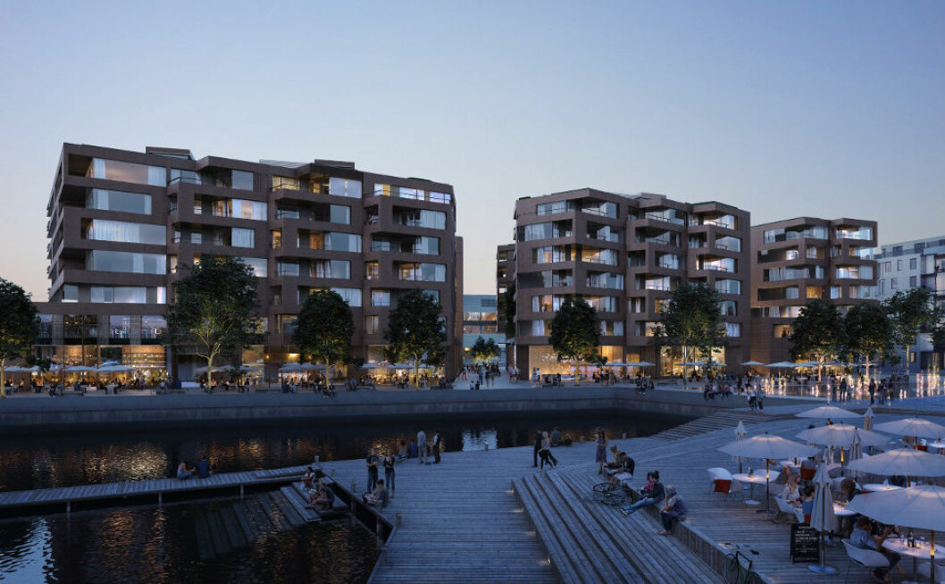 MUNCH-MILLIARD: Stor-Oslo Eiendom har nå solgt leiligheter for over en milliard kroner i prosjektet Munch Brygge i Bjørvika.
