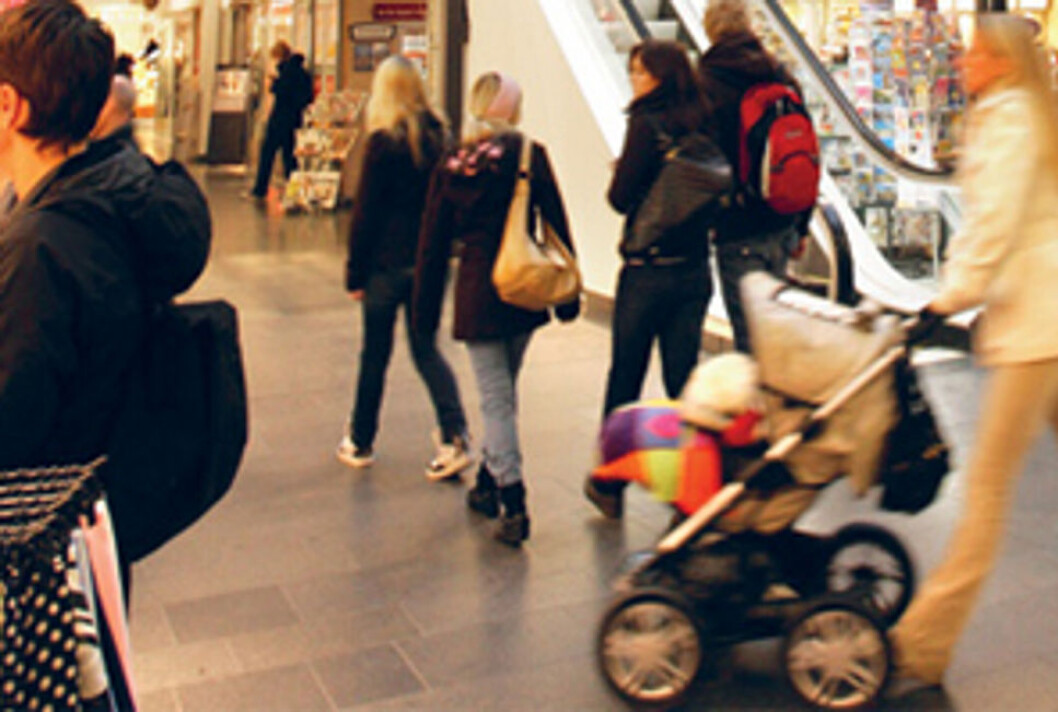 VEKST: Nordmenn handlet inn mye av julegavene i siste liten, og dermed ble det gode handelstall for butikkene de siste dagene før jul. VEKST: Nordmenn handlet inn mye av julegavene i siste liten, og dermed ble det gode handelstall for butikkene de siste dagene før jul.