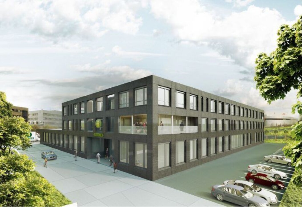 Det nye Autronica-bygget i Trondheim er solgt. Det nye Autronica-bygget i Trondheim er solgt.