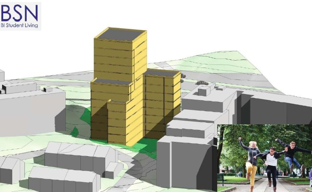 Planområdet er i rød støysone i kommuneplanens støykart. Planområdet er i rød støysone i kommuneplanens støykart.