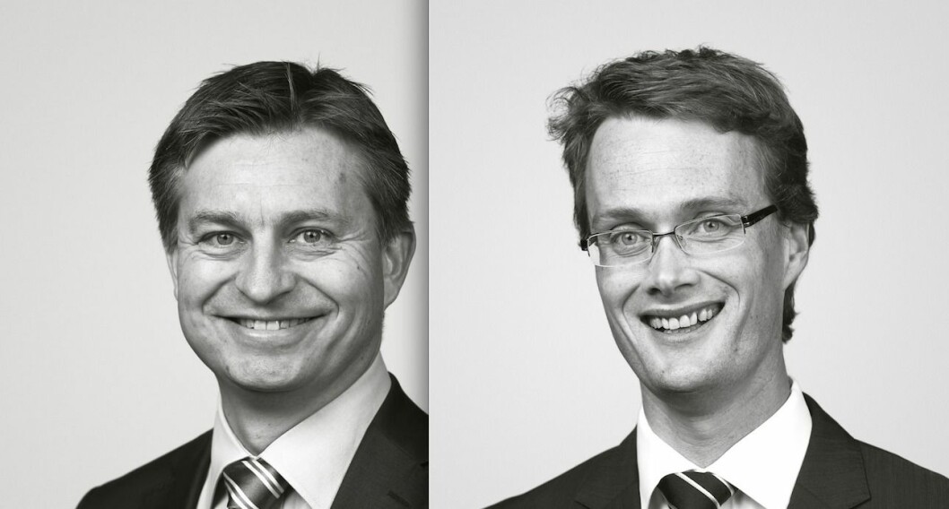 Rune Tjomsås Andersen og Eilif S. Koch.