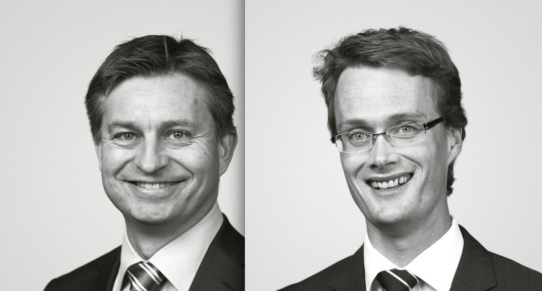Rune Tjomsås Andersen og Eilif S. Koch. Rune Tjomsås Andersen og Eilif S. Koch.