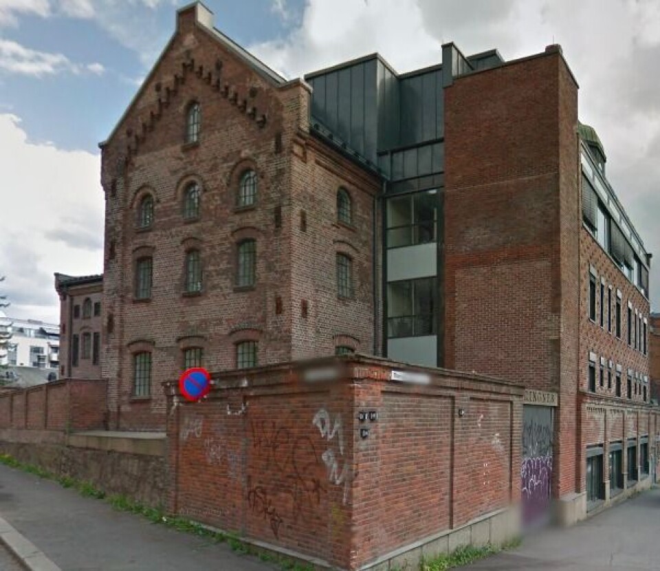 RIngnes' hovedkontor i Oslo kan bli solgt. Foto: Google Street View.