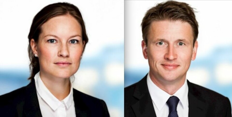advokat Ingrid Johanne Dahlberg og advokat/partner Christian Kjellby Nesset – Advokatfirmaet Steenstrup Stordrange DA – SANDS