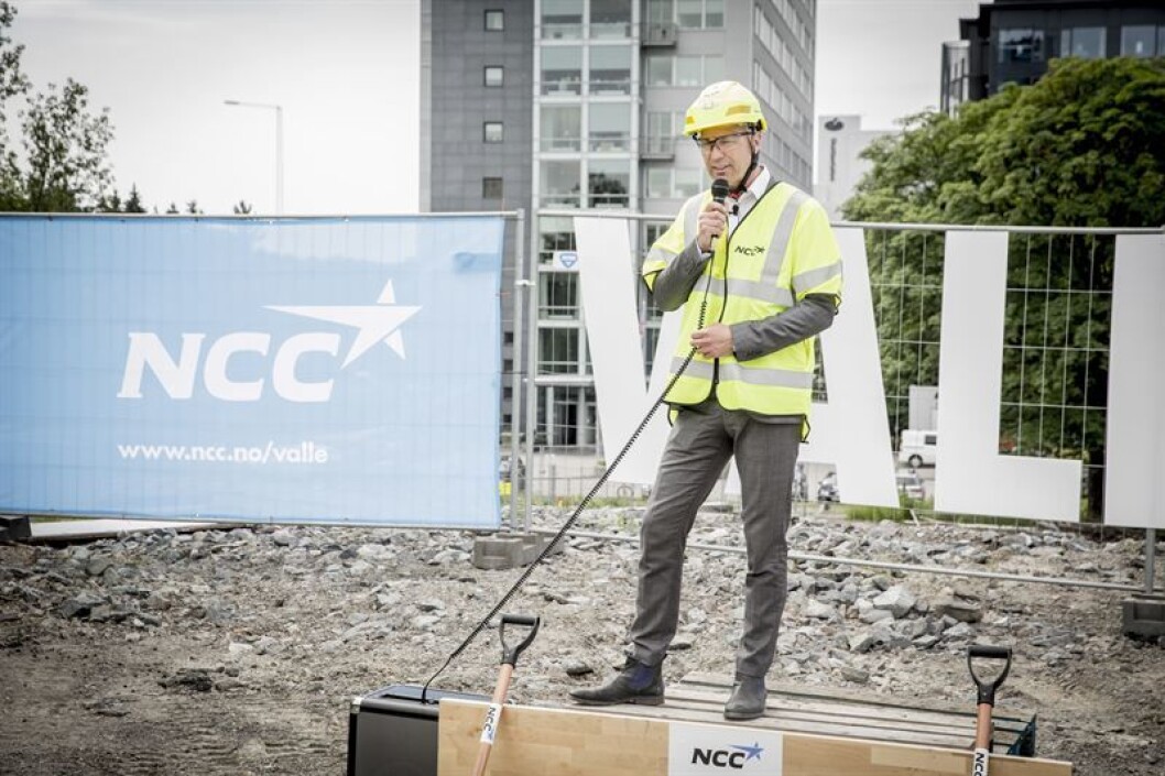 NCC Property Development-sjef Manne Aronsson mener Valle Wood blir viktig for utviklingen på Helsfyr. NCC Property Development-sjef Manne Aronsson mener Valle Wood blir viktig for utviklingen på Helsfyr.
