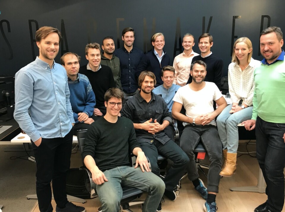 Spacemaker: Bak (f.v.) Håvard Haukeland, Halvor Møll Nilsen, Hallvard Moian Nydal, Muhammad Adeel, Håkon Kongelf, Bendik Oliver Borgnes, Simen Braaten, Halvor Aurmo, Klara Vatn, Carl Christensen Foran (f.v.) Pål Eskild Rasmussen, Mikael Cabot, Max Melander, Simon Andersson Ikke tilstede: Nikolai Bratsberg, Ruben Schmidt Mällberg, Minjoo Choi, Erlend Bernstrøm og Magnhild Gjestvang