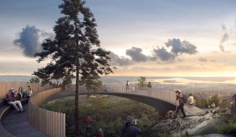 Målet med Nasjonale Turiststier er å tilgjengeliggjøre et utvalg turruter og turmål. (Illustrasjon: TEGMARK for Rodeo Arkitekter) Målet med Nasjonale Turiststier er å tilgjengeliggjøre et utvalg turruter og turmål. (Illustrasjon: TEGMARK for Rodeo Arkitekter)
