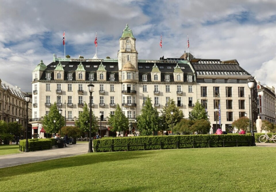 BEST PÅ BUSINESS: Grand Hotel Oslo by Scandic gikk seirende ut av en fersk hotellkåring. (Foto: Scandic)