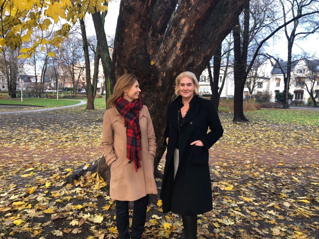 Marit Jensen går fra Cushman & Wakefield Realkapital til rådgiver i Bold Norge AS. Fra venstre Lena Stølen, og Marit Jensen. Marit Jensen går fra Cushman & Wakefield Realkapital til rådgiver i Bold Norge AS. Fra venstre Lena Stølen, og Marit Jensen.