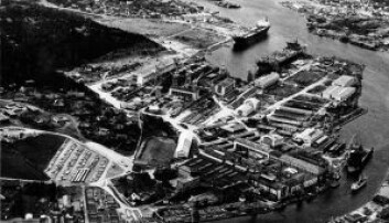 Værste-området i gamle dager. Foto: Værste. Værste-området i gamle dager. Foto: Værste.