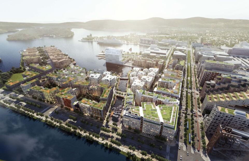Mesteparten av bygulvet i Bjørvika samles i ett nytt selskap. Ill.: OSU Mesteparten av bygulvet i Bjørvika samles i ett nytt selskap. Ill.: OSU