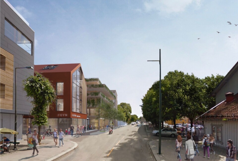 PULSERENDE: Folksom AS vil skape et levende og pulserende bykvartal. Ill: KB arkitekter. PULSERENDE: Folksom AS vil skape et levende og pulserende bykvartal. Ill: KB arkitekter.