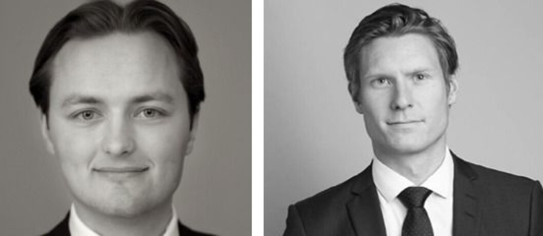 NYE I CUSHMAN & WAKEFIELD: Petter Bjørge og Petter Eriksson. NYE I CUSHMAN & WAKEFIELD: Petter Bjørge og Petter Eriksson.