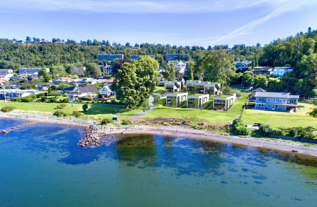STRAND: Slike prosjekter som dette på Jeløya er sjelden vare i markedet. Ill.: Stranda Vest STRAND: Slike prosjekter som dette på Jeløya er sjelden vare i markedet. Ill.: Stranda Vest