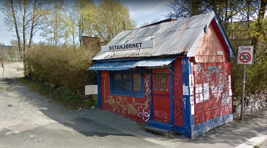 STOPP: Denne kiosken på Vålerenga kan velte OBOS´ planer om å bygge 50 leiligheter. Foto: Google Maps STOPP: Denne kiosken på Vålerenga kan velte OBOS´ planer om å bygge 50 leiligheter. Foto: Google Maps