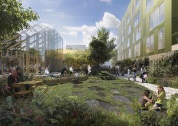 Vinnerprosjektet på Furuset. Ill: LPO Vinnerprosjektet på Furuset. Ill: LPO