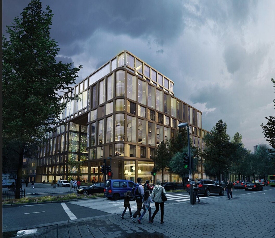 KREVDE PENGER UTEN RELEVANS TIL BYGGINGEN: Oslo så sitt snitt til å få kroner ut av Entras utbygging av Tullinkvartalet. Det gikk ikke så bra. Ill.: Cubo. KREVDE PENGER UTEN RELEVANS TIL BYGGINGEN: Oslo så sitt snitt til å få kroner ut av Entras utbygging av Tullinkvartalet. Det gikk ikke så bra. Ill.: Cubo.