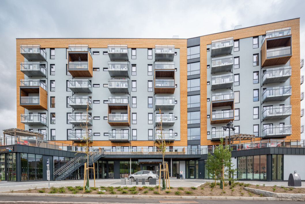 NYTT: Det er MAP Arkitekter som har tegnet nye Årvoll omsorgssenter. Foto: Dmitry Tkachenko NYTT: Det er MAP Arkitekter som har tegnet nye Årvoll omsorgssenter. Foto: Dmitry Tkachenko