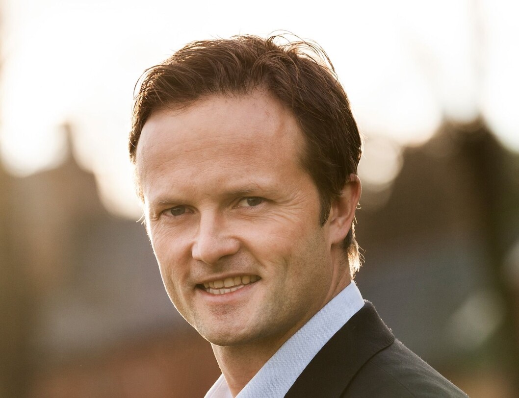 – GOD BELIGGENHET: Adm. direktør Jens Jalland i Løvenskiold Eiendom er fornøyd med beliggenheten til tomten. – GOD BELIGGENHET: Adm. direktør Jens Jalland i Løvenskiold Eiendom er fornøyd med beliggenheten til tomten.
